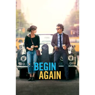 Rare!! Begin Again HD FandangoAtHome (VUDU)