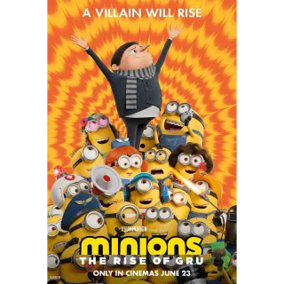 Minions The Rise of Gru HD MA