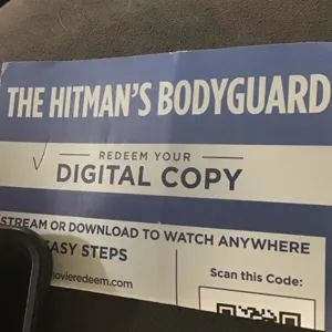The Hitman’s Bodyguard HD Vudu or iTunes 