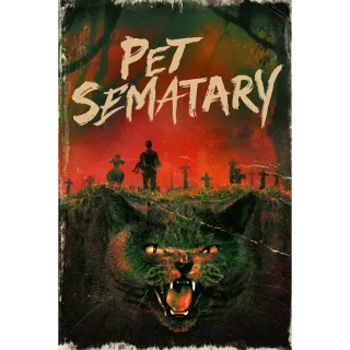 Pet Sematary HD VUDU or iTunes