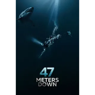 47 Meters Down HD FandangoAtHome/VUDU or iTunes