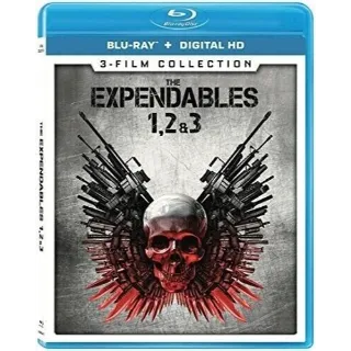 The Expendables 1, 2, 3 HD VUDU