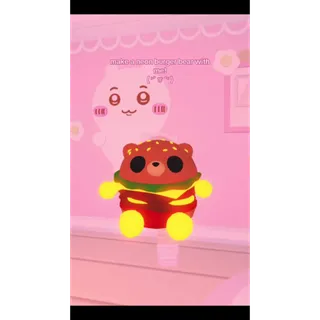 Burger Bear Neon