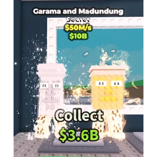 Garama and Madundung 50M/s