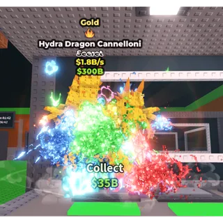 Gold Hydra Dragon Cannelloni 1.8B/s