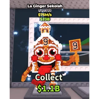 La Ginger Sekolah 75M/s