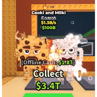 Cooki and Milki 1.3B/s