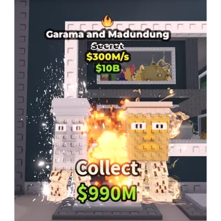 Garama and Madundung 300M/s