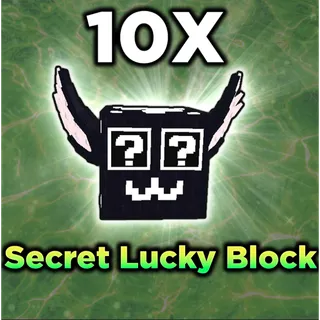 10 Secret Lucky Block