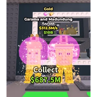 Gold Garama and Madundung 312.5M/s
