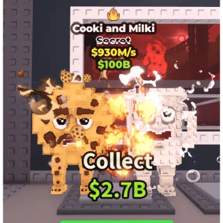 Cooki and Milki 930M/s