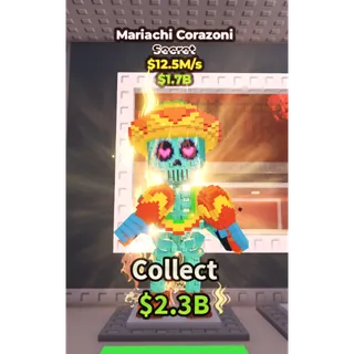 Mariachi Corazoni 12.5M/s