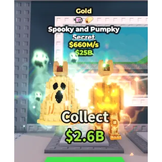 Gold Spooky And Pumpky 660M/s