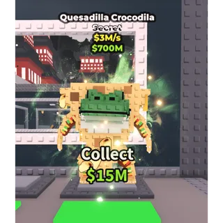  Quesadilla Crocodila 3M/s