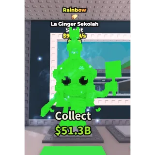 Rainbow La Ginger Sekolah 900M/s