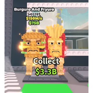 Burguro and Fryuro 150M/s