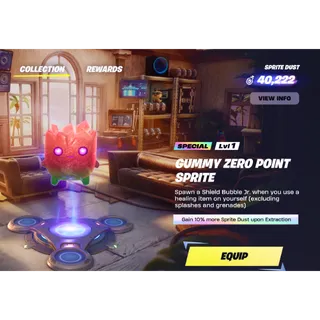 Gummy Zero Point Sprite | Fortnite
