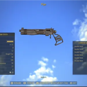 Lvl 1 Nw Pipe Pistol