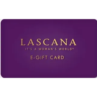 LASCANA GIFT CARD $50.00 USD