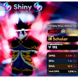 Shiny monkey King Vanguards