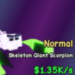 Skeleton Giant Scorpion