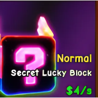 Secret Lucky Block 10 PCS