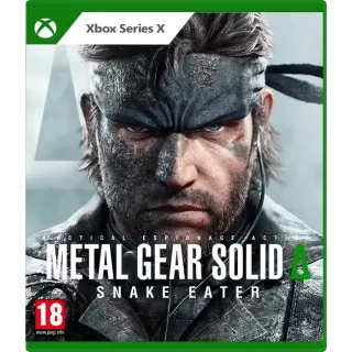 METAL GEAR SOLID SNAKE EATER 