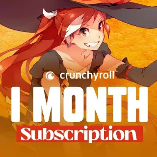 CRUNCHYROLL MEGA FAN 1 MONTH 🔶️