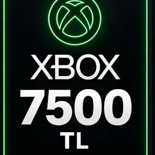 Gift Card Xbox Turkey 7500 TL - RED DESCRIPTION ‼️