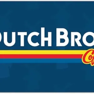 Dutch Bro’s Coffee Giftcard ($90)
