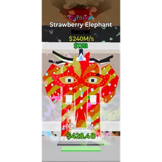 Carnival Strawberry Elephant 240M/s