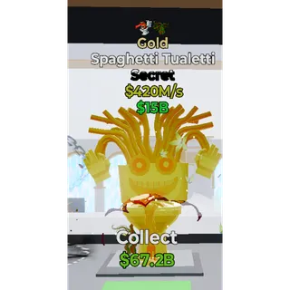 Gold Spaghetti Tualetti 2 Traits