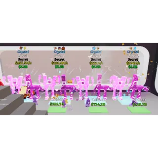  Bundle x4 Crystal W or L