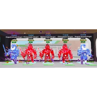 Bundle 2x Penguini / 3x Chimpanzini