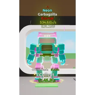 Neon Garbagzilla 1 Traits