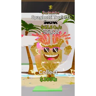 Summer Spaghetti Tualetti 1 Traits LVL 111
