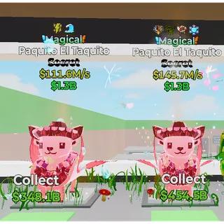 2x Magical Paquito El Taquito 