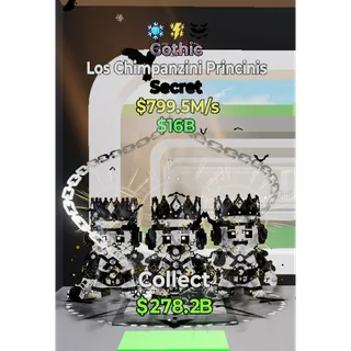 Gothic Los Chimpanzini Princinis 3 T