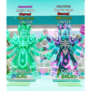 Rainbow & Halloween Necromano 6 & 2 Traits