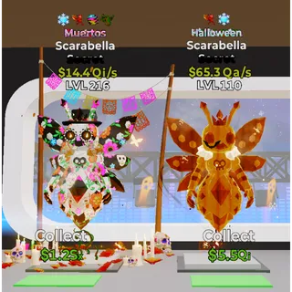 Muertos & Halloween Scarabella 4 & 2 Traits