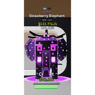 Void Strawberry Elephant 2 Traits LVL 126