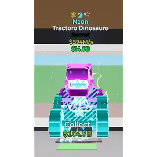 Neon Tractoro Dinosauro 3 Traits