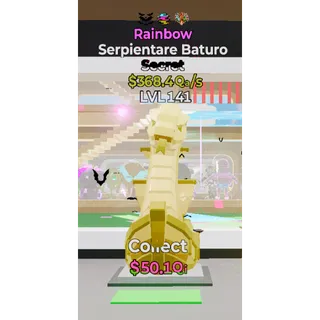 Rainbow Serpientare Baturo 3 Traits LVL 141