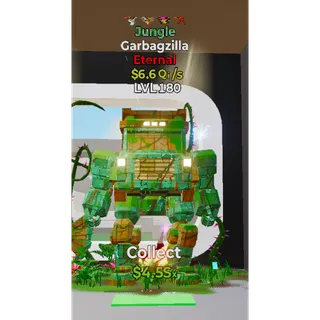 Jungle Garbagzilla 4 Traits LVL 180
