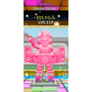 Rainbow Disco Roller LVL 100