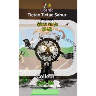 Gothic Tictac Tictac Sahur 2 Traits