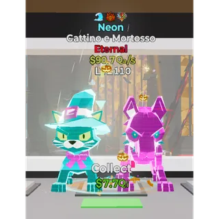Neon Gattino e Mortosso 3 Traits