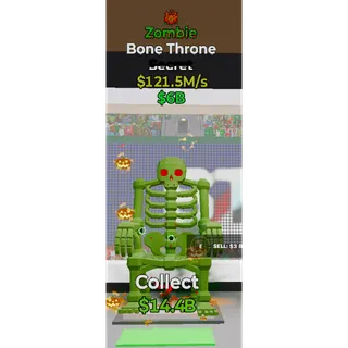 Zombie Bone Throne 1 Trait