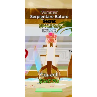 Summer Serpientare Baturo LVL 161