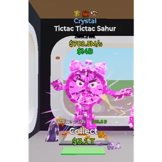  Crystal Tictac Tictac Sahur 3 trait